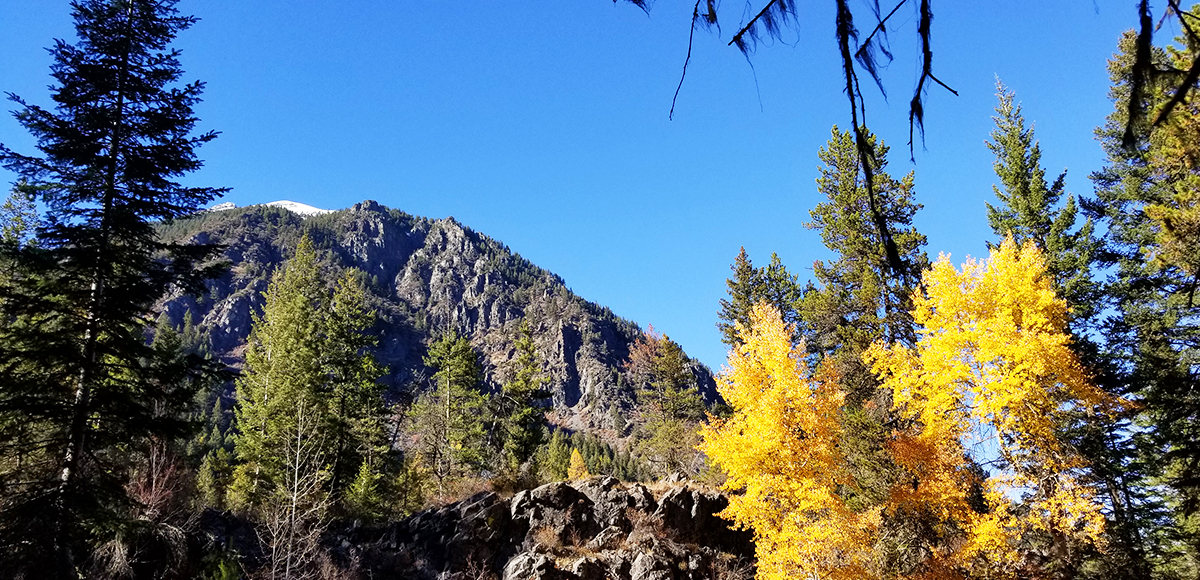 It won't be long until snow dusts the Wallowa Mountains